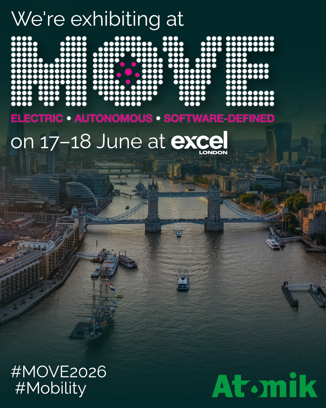 Atomik AM Exhibiting At MOVE 2026